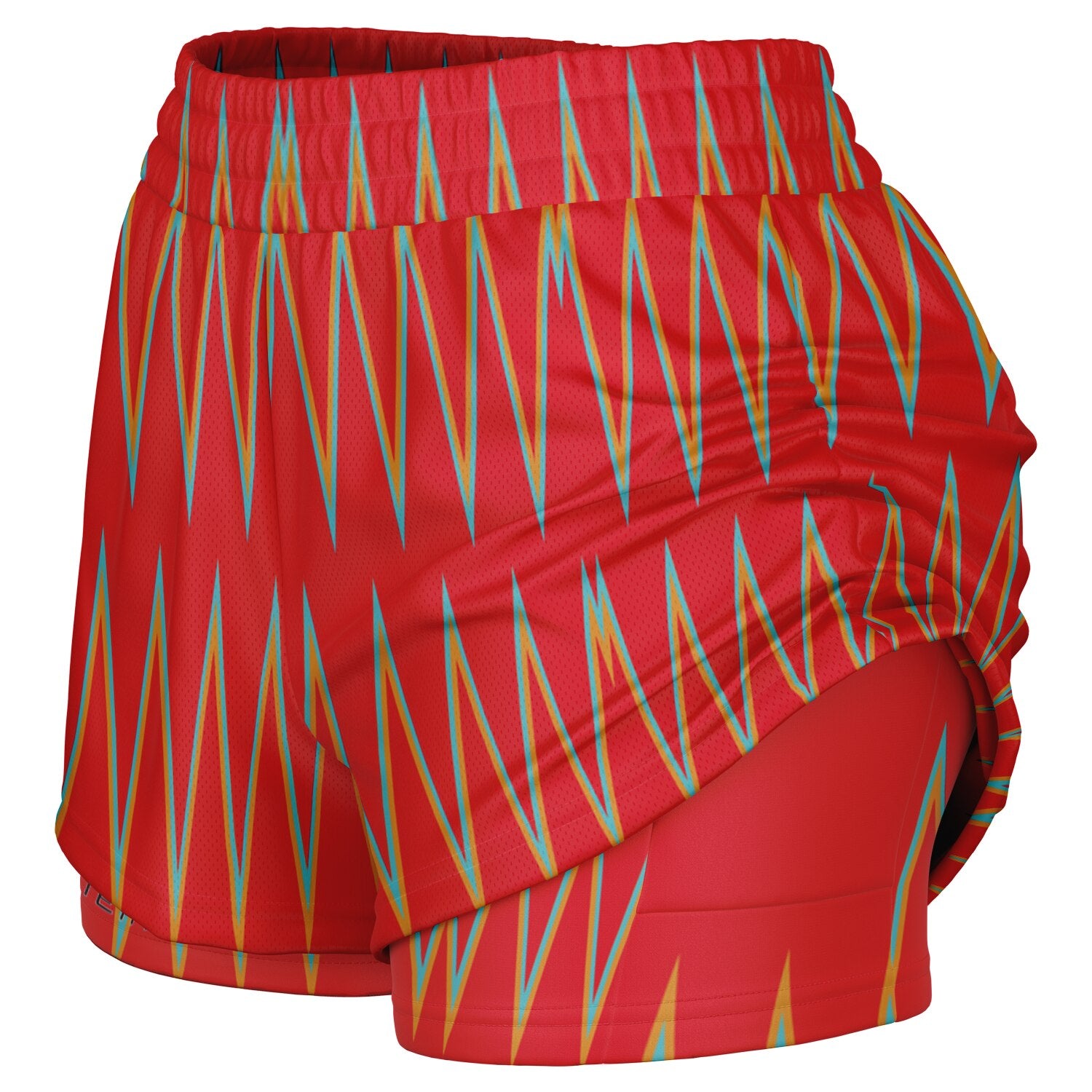 $NiieihiiNookei Women's 2-in-1 Shorts - AOP
