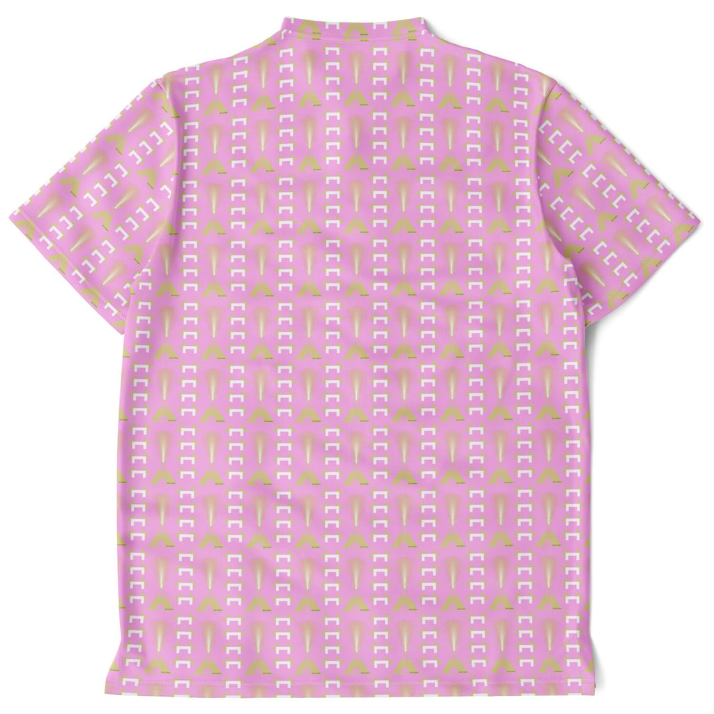 $NiieihiiNookei Blade Collar Polo Shirt - AOP