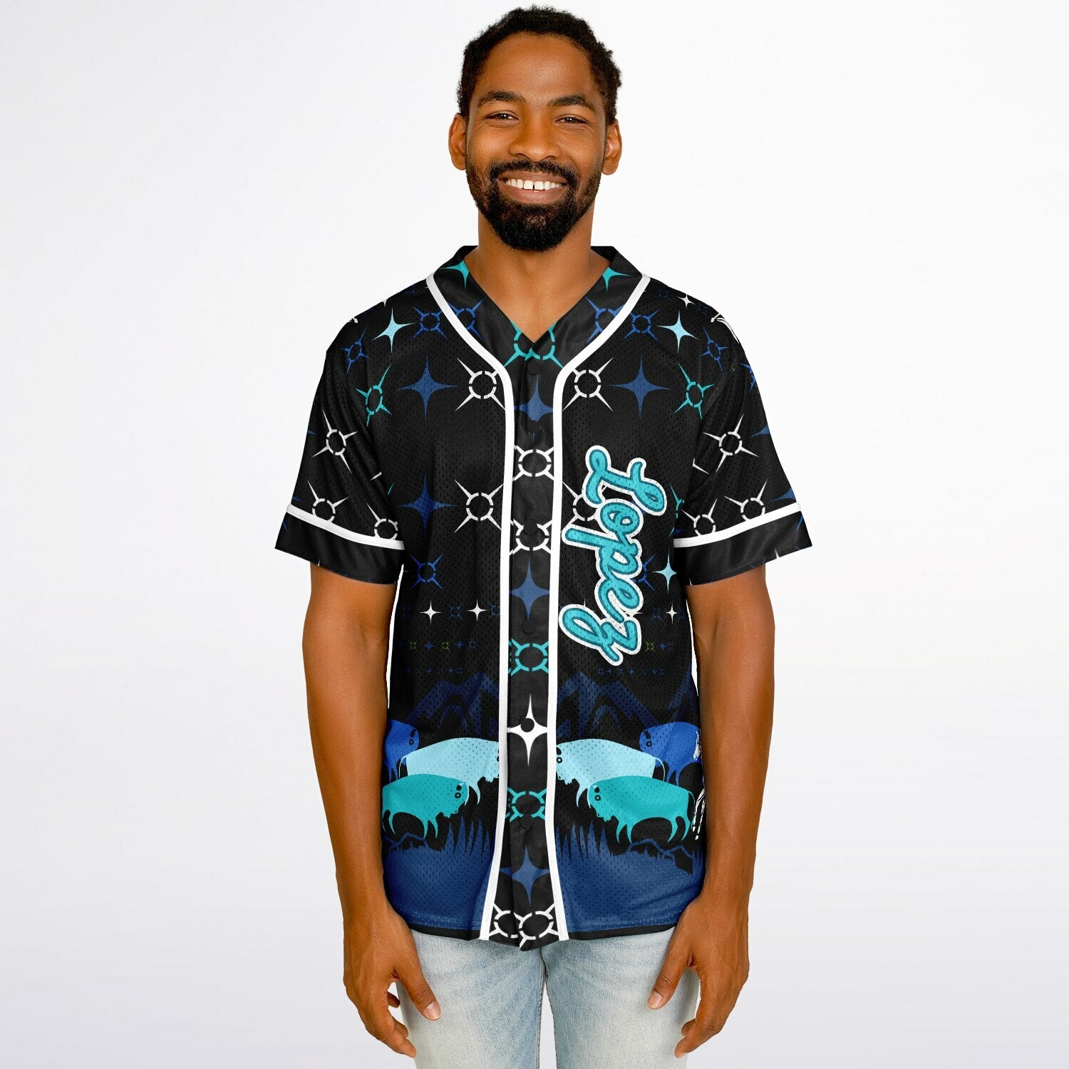 #17 Lopez Premium Baseball Jersey - AOP copy