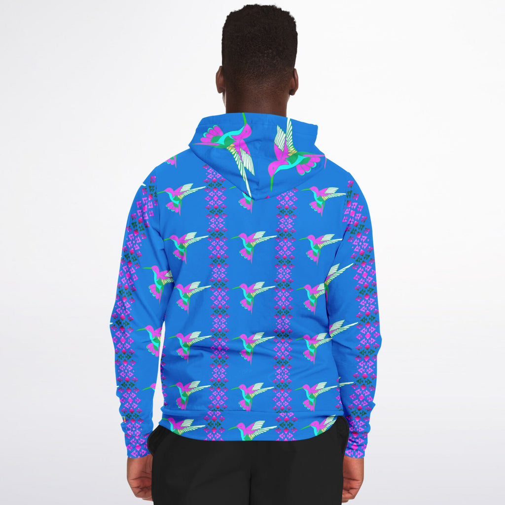 $NiieihiiNookei Athletic Zip-Up Hoodie - AOP
