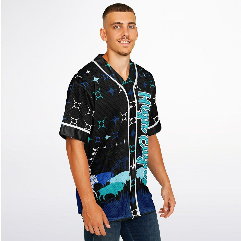 #49 High Eagle Premium Baseball Jersey - AOP