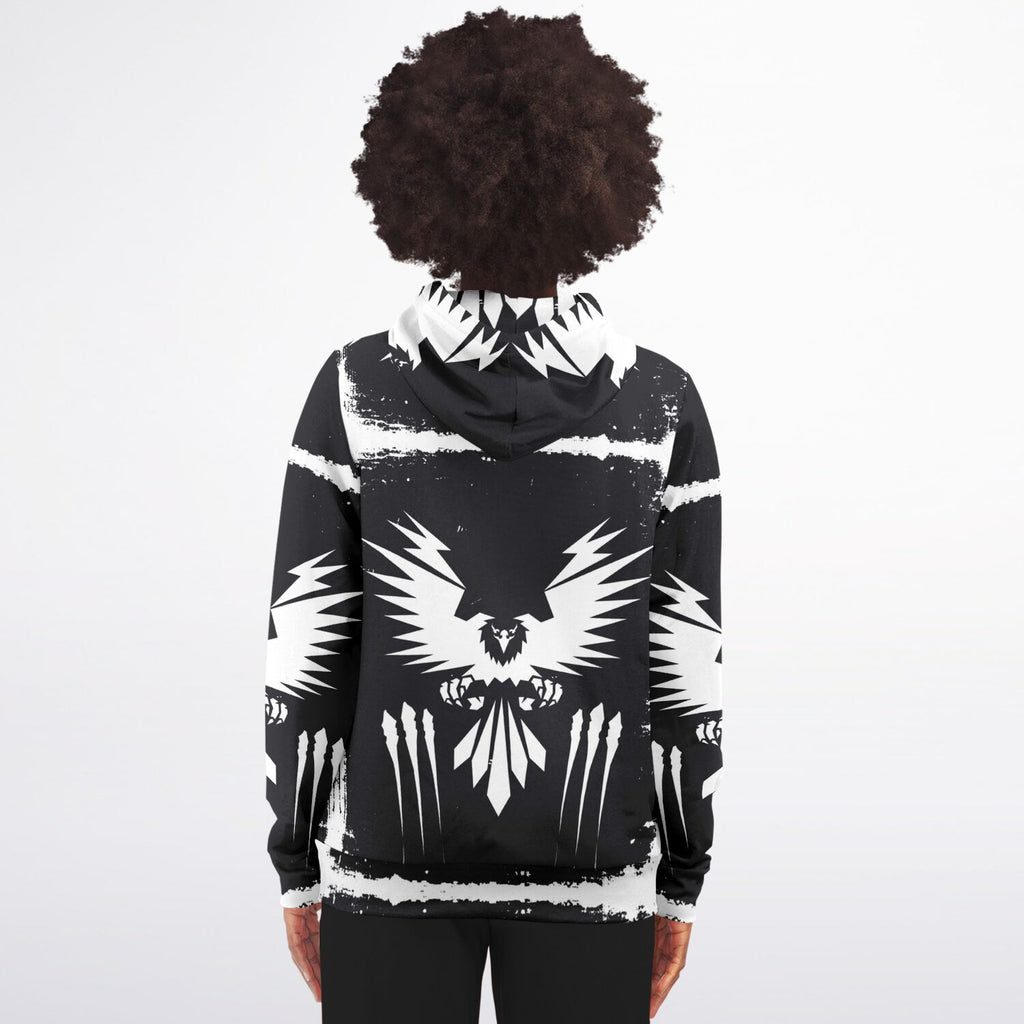 $NiieihiiNookei Athletic Zip-Up Hoodie - AOP