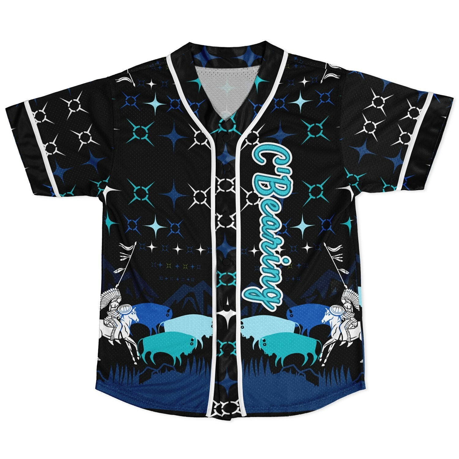 #3 C'Bearing Premium Baseball Jersey - AOP