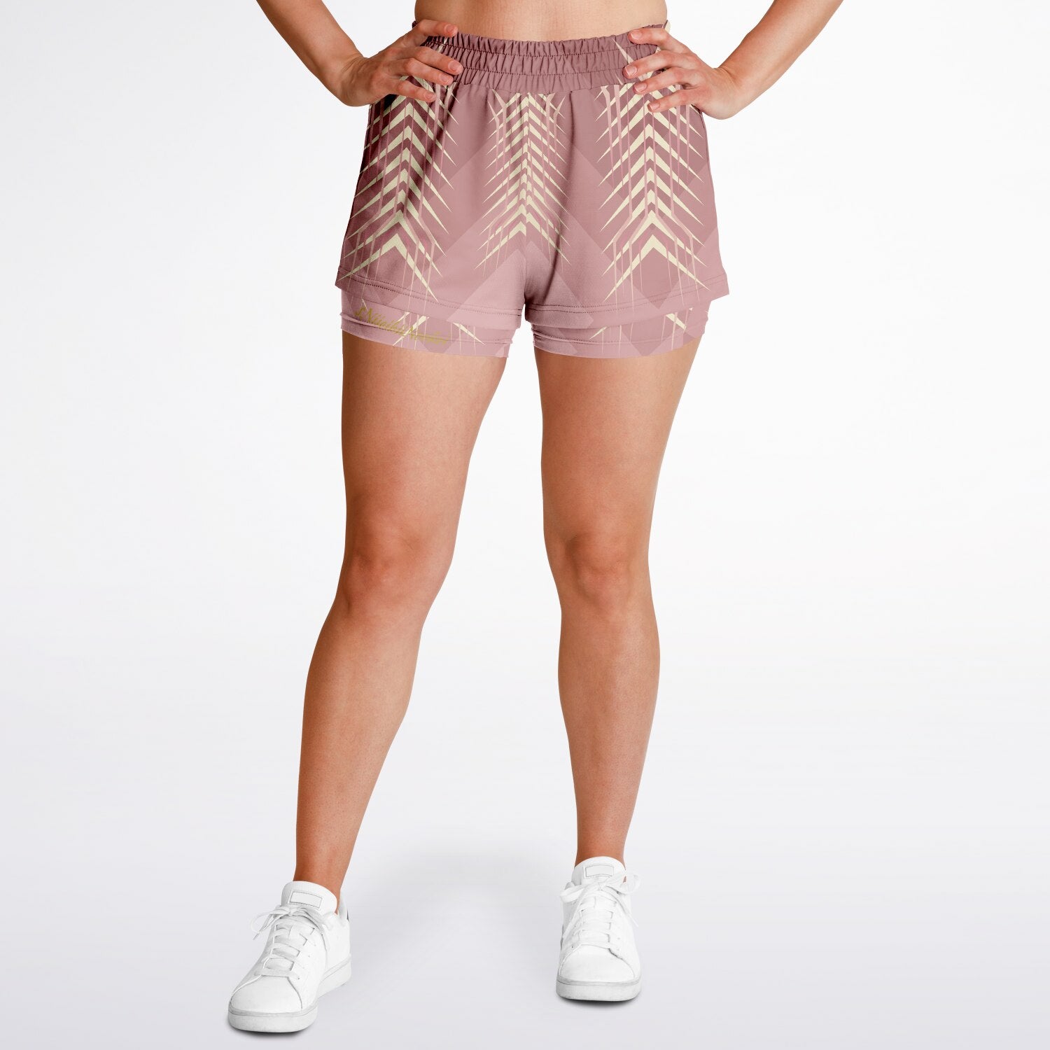 $NiieihiiNookei Women's 2-in-1 Shorts - AOP