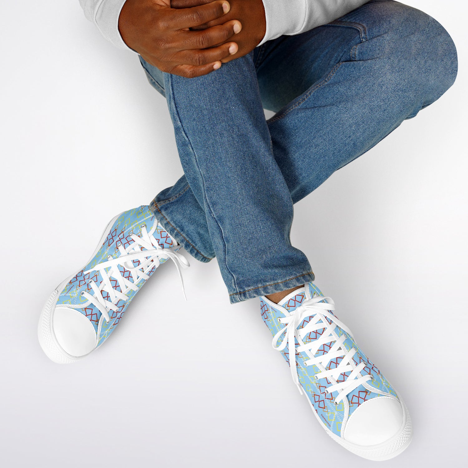 $NiieihiiNookei Urban Peak High Top Shoes - AOP
