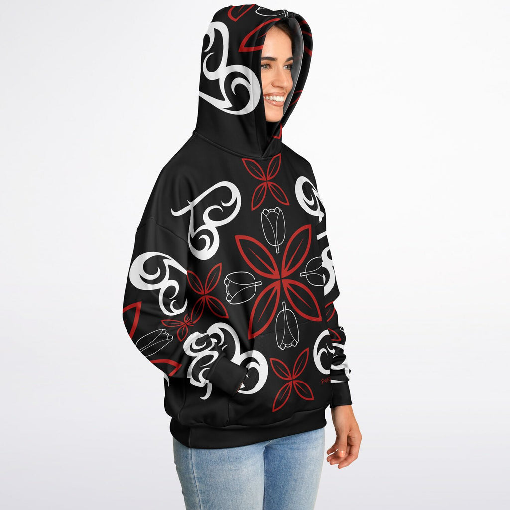 $NiieihiiNookei Heavyweight Oversized Hoodie - AOP