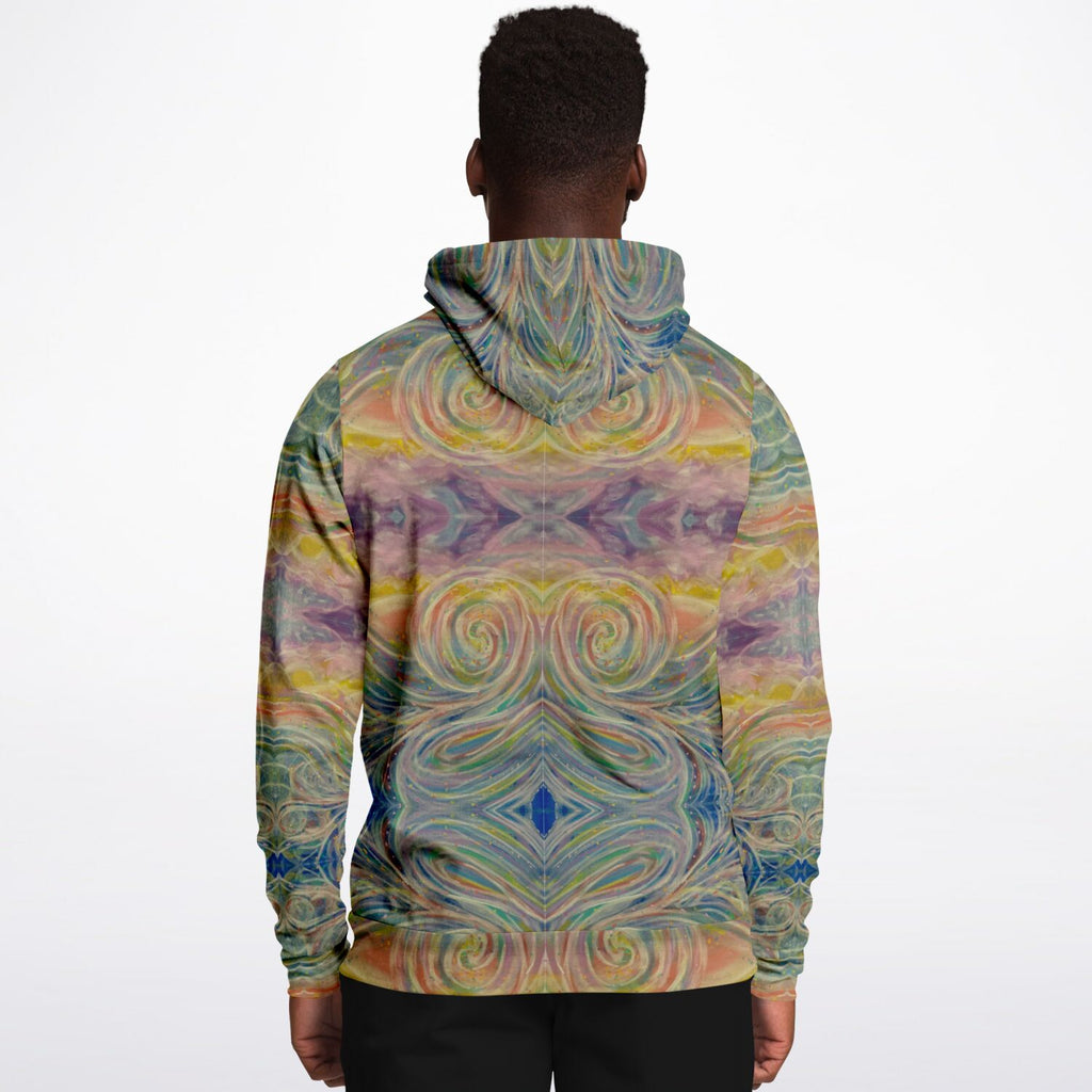 SMW Watercolor Athletic Hoodie - AOP