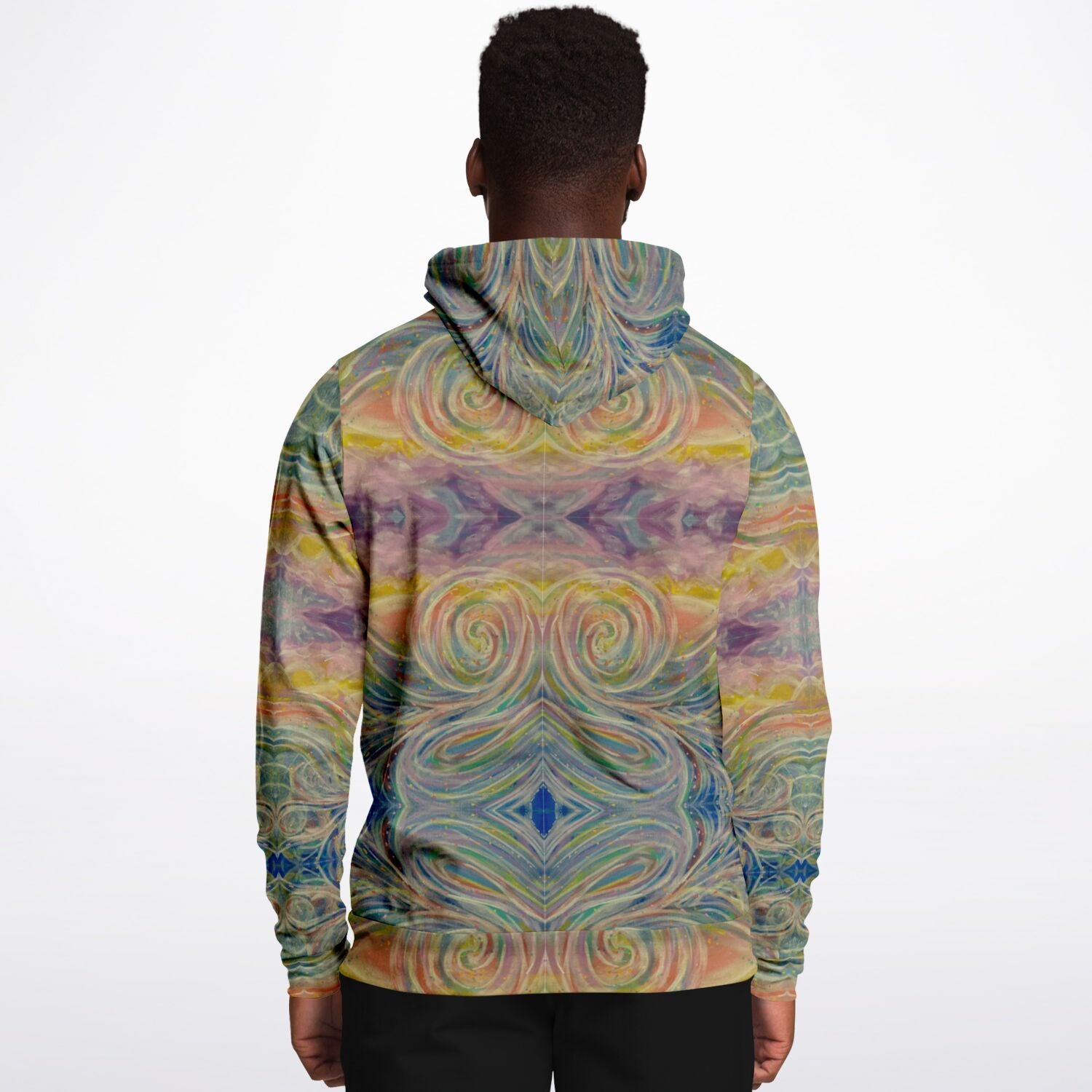 SMW Watercolor Athletic Hoodie - AOP