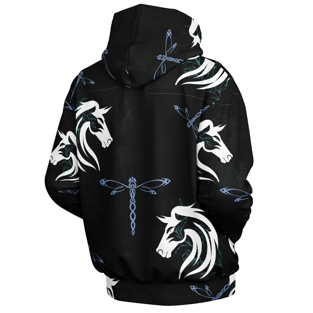 $NiieihiiNookei Heavyweight Oversized Hoodie - AOP