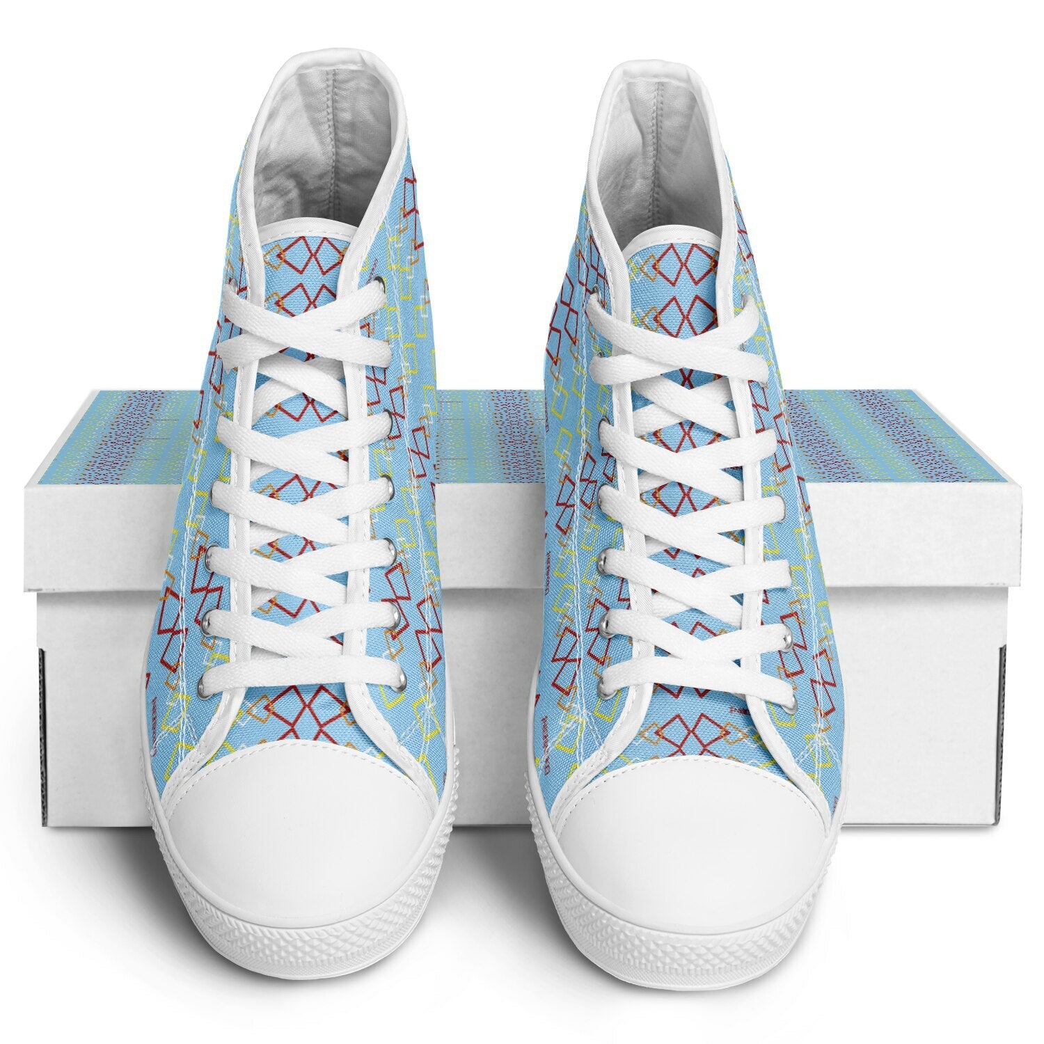 $NiieihiiNookei Urban Peak High Top Shoes - AOP
