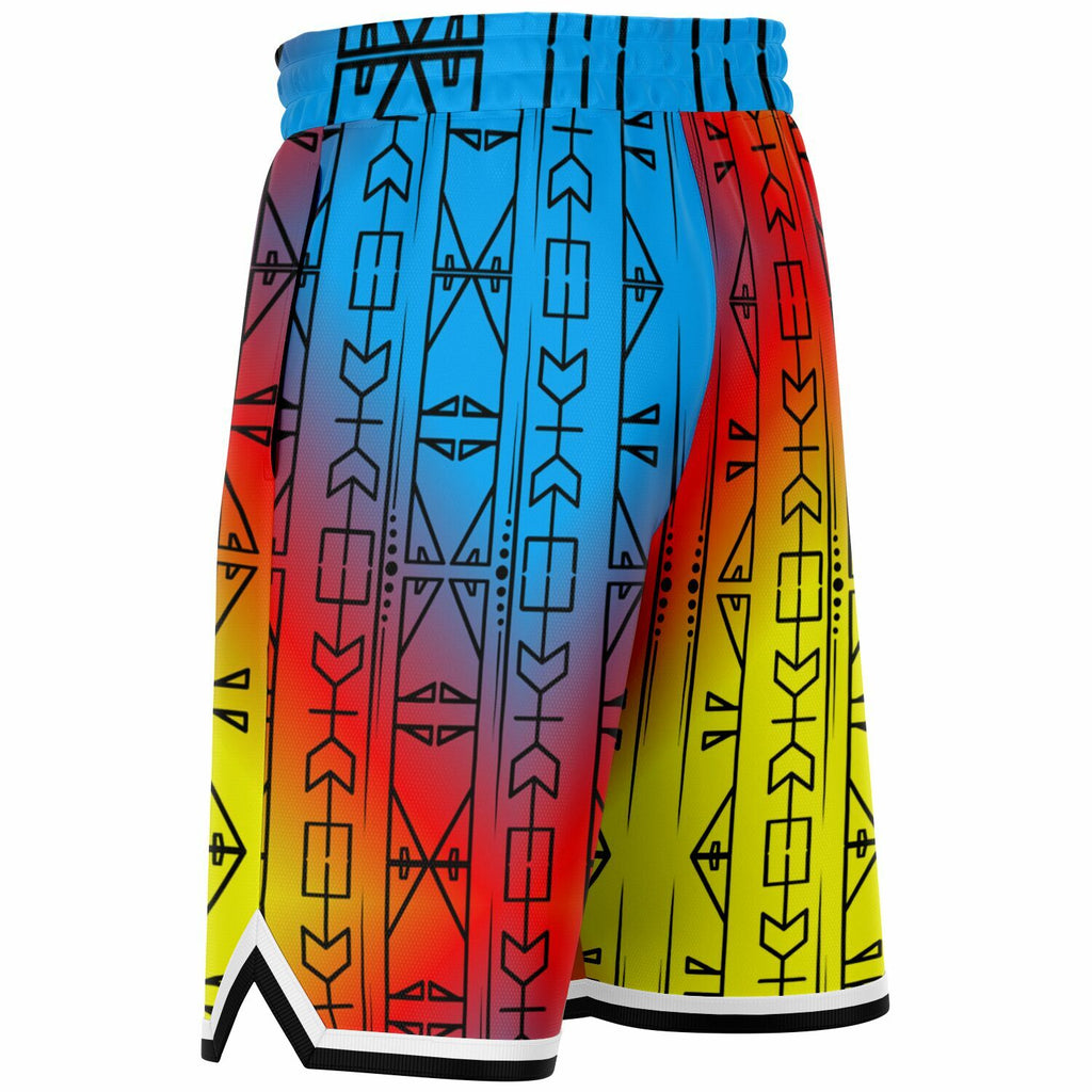 $NiieihiiNookei Basketball Short Rib - AOP