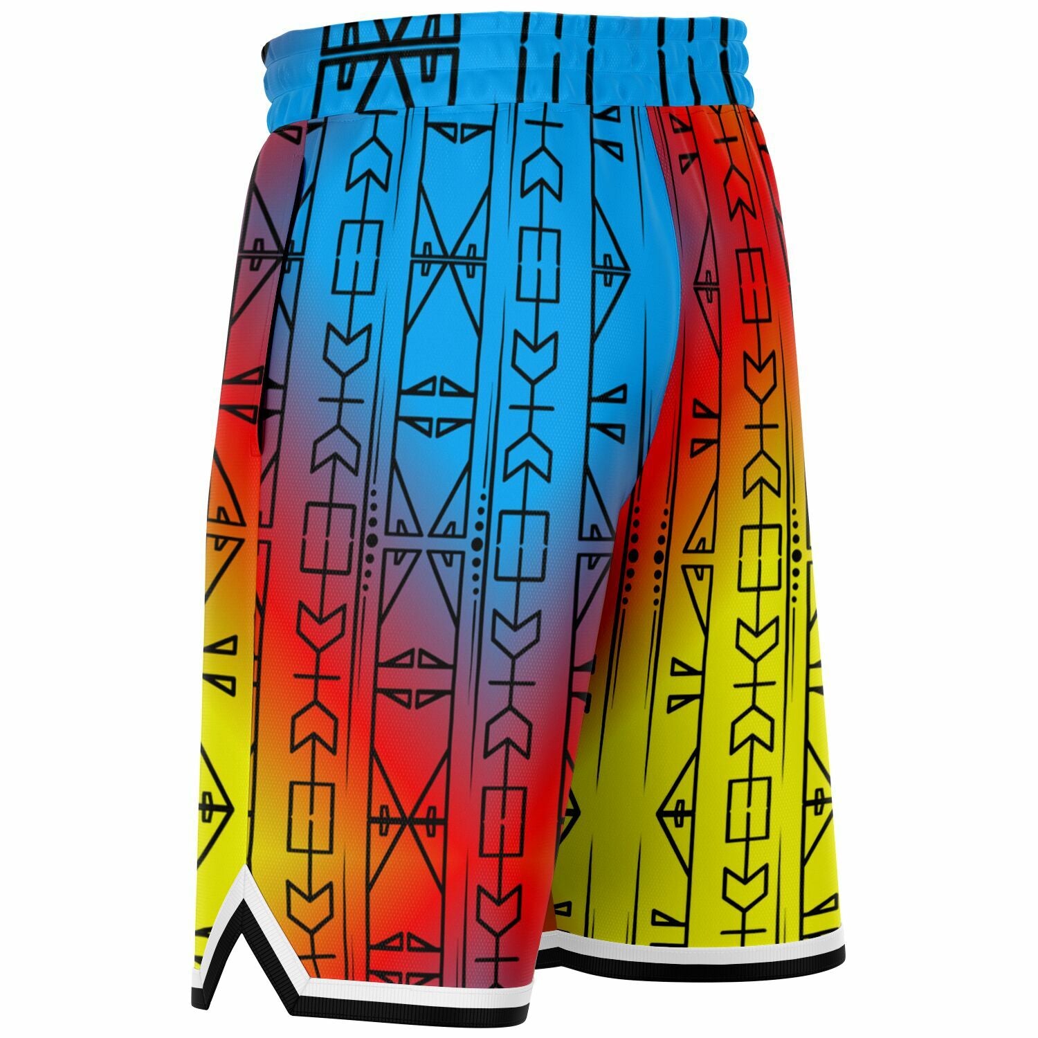 $NiieihiiNookei Basketball Short Rib - AOP