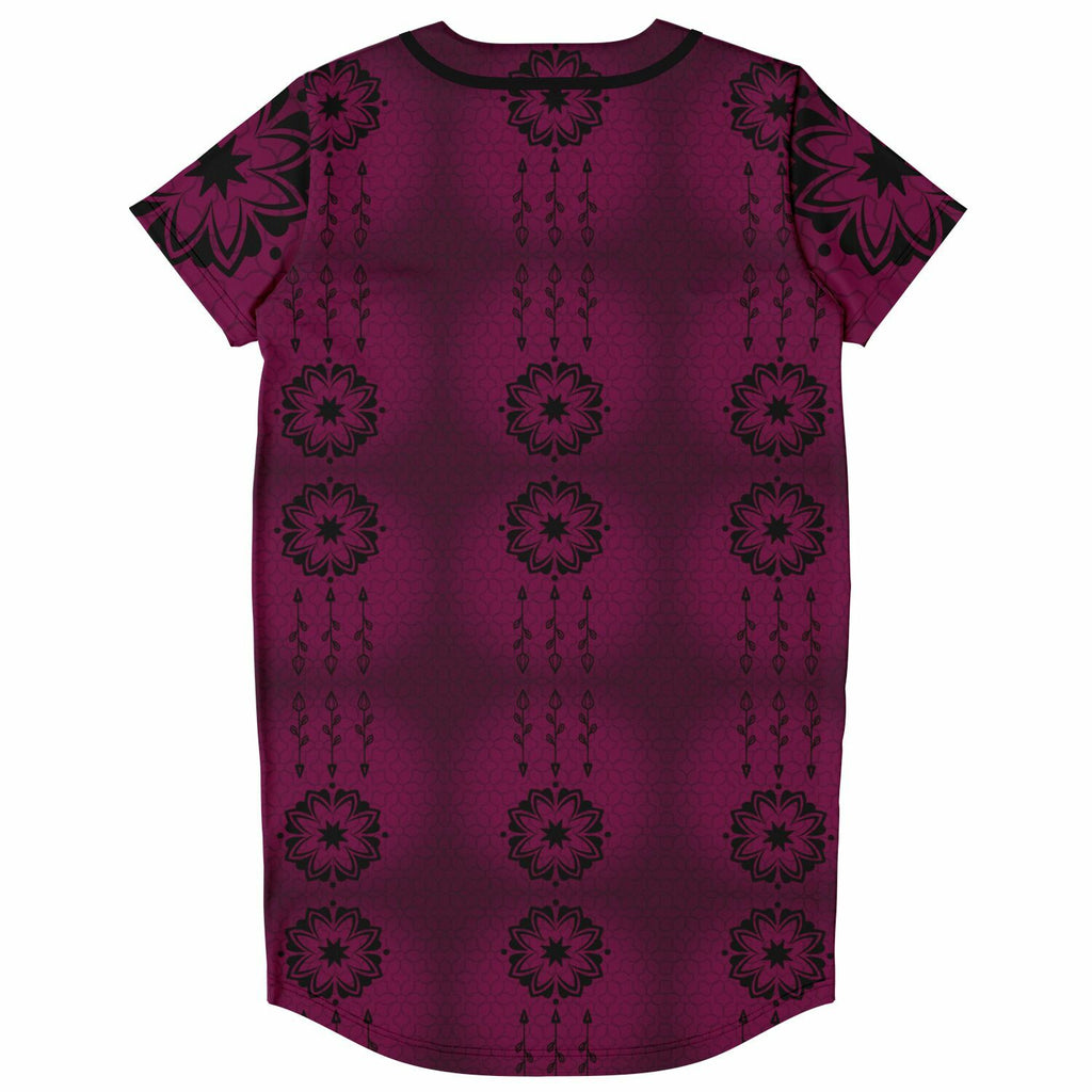 $NiieihiiNookei Baseball Jersey Dress - AOP