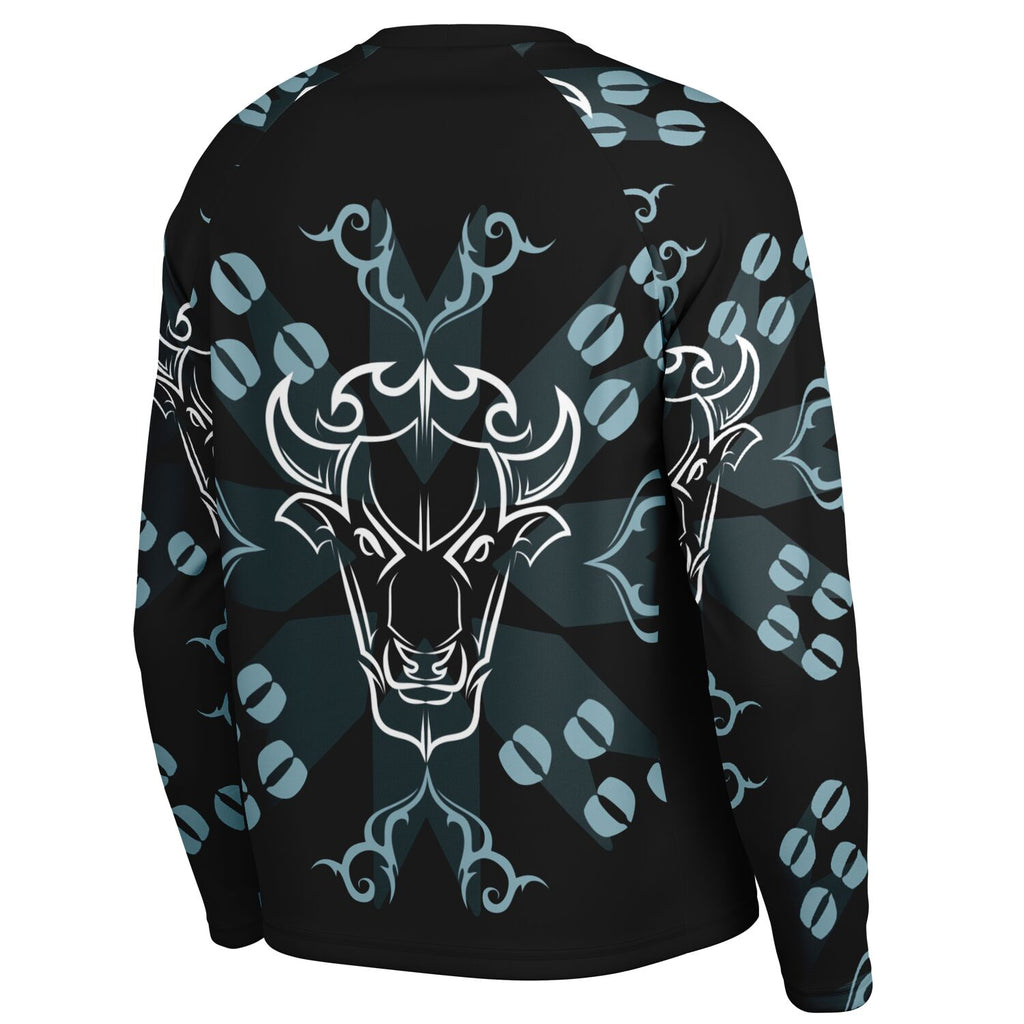 $NiieihiiNookei Men's Long Sleeve Performance Shirt - AOP