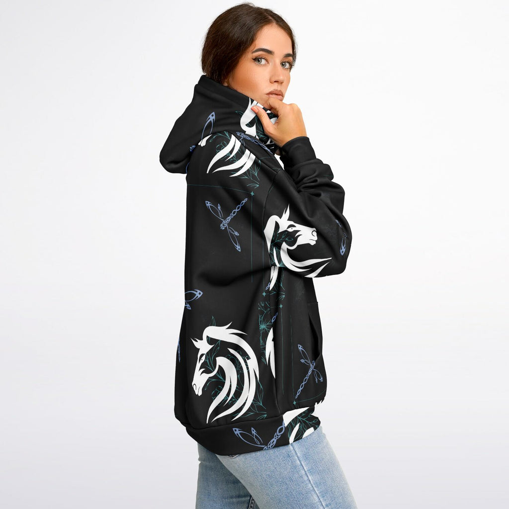 $NiieihiiNookei Heavyweight Oversized Hoodie - AOP