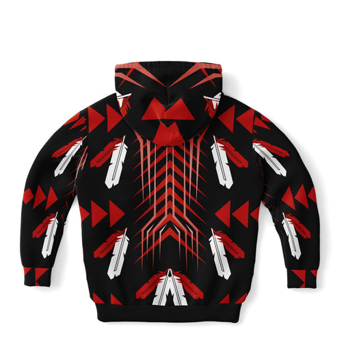 $NiieihiiNookei Athletic Kids Hoodie - AOP