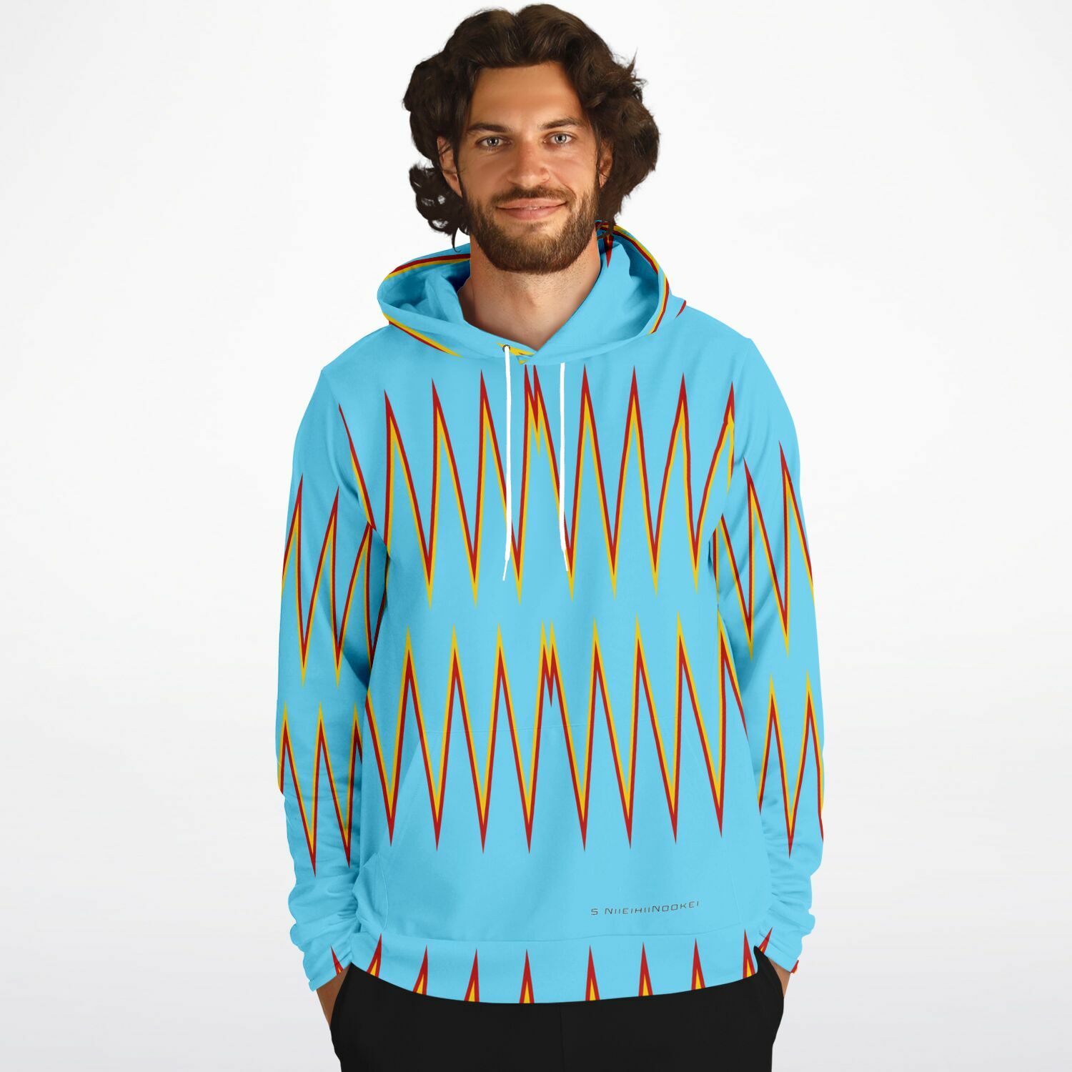 $NiieihiiNookei Athletic Hoodie - AOP