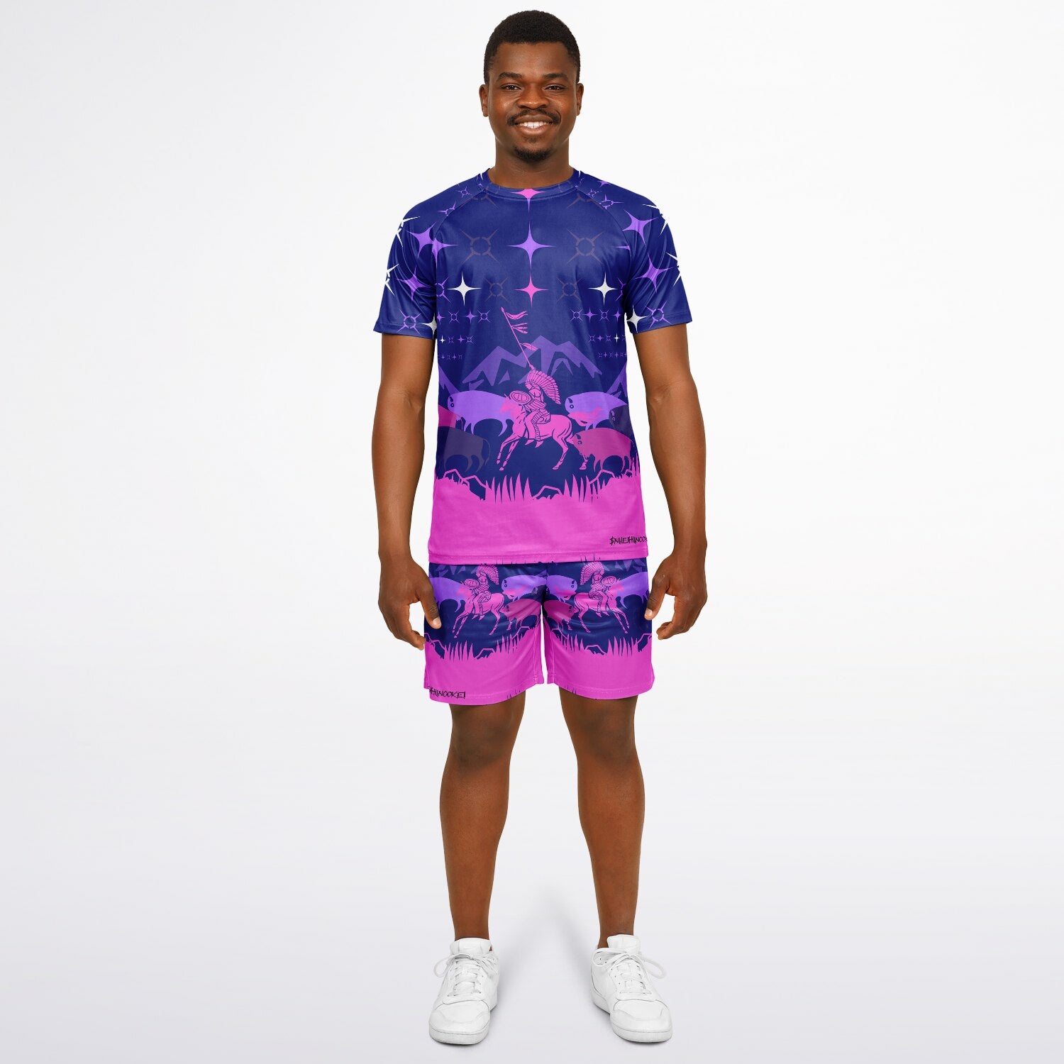 $NiieihiiNookei Men's athletic Set - AOP