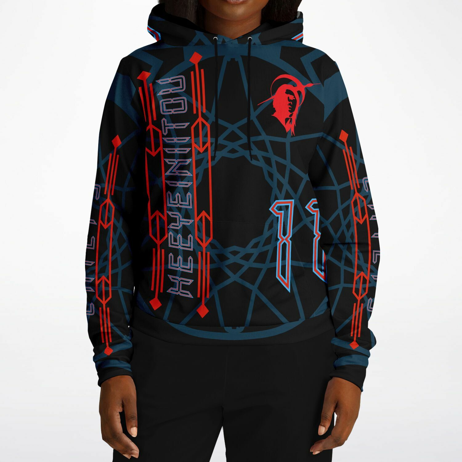 $NiieihiiNookei Athletic Hoodie - AOP