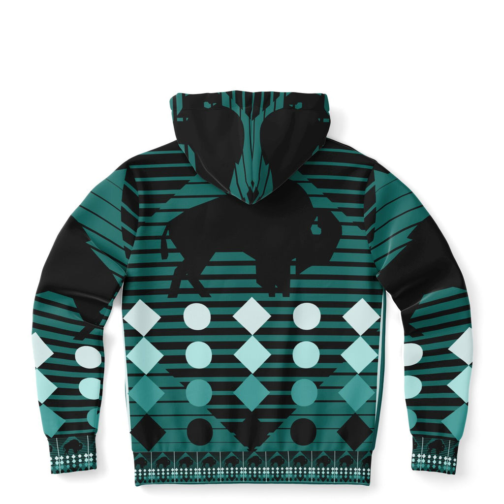 $NiieihiiNookei Fashion Zip-Up Hoodie - AOP