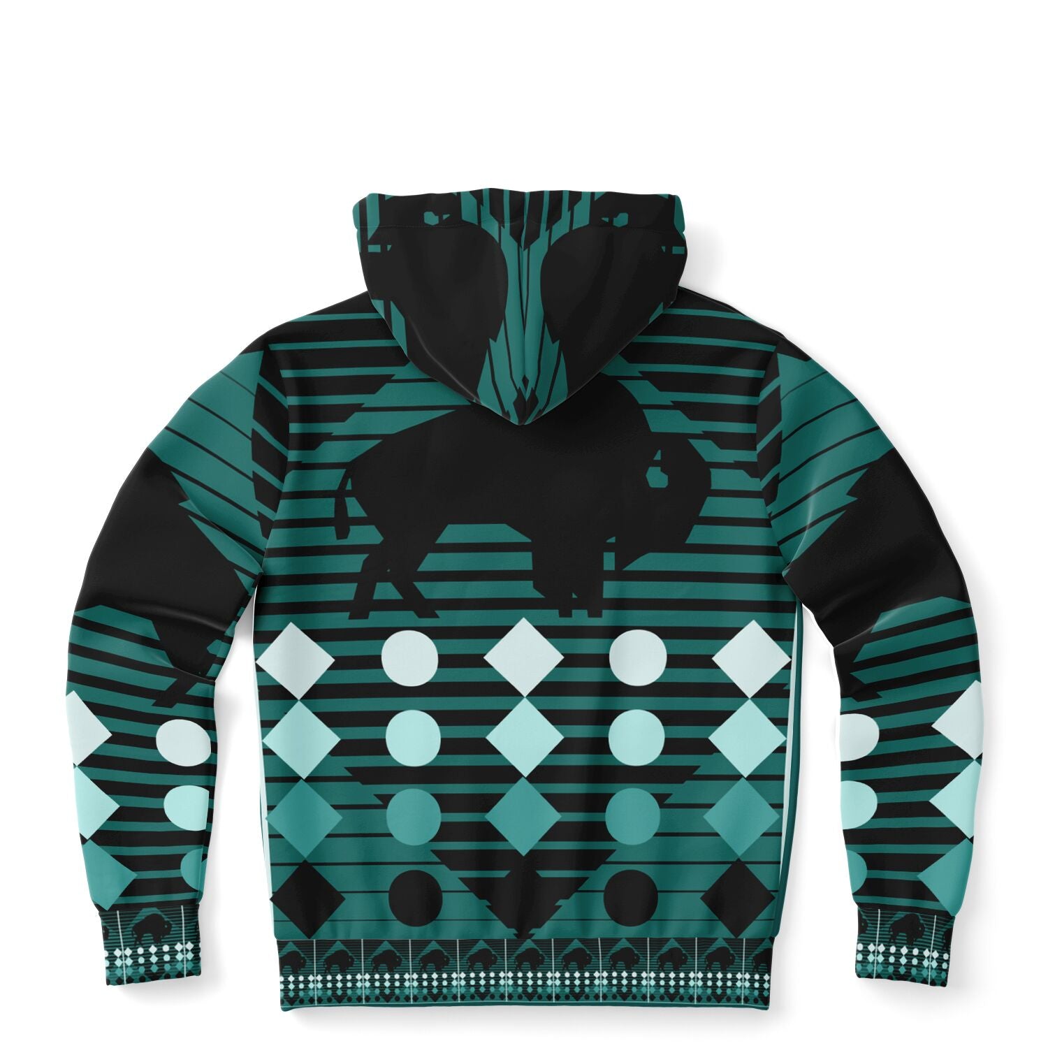 $NiieihiiNookei Fashion Zip-Up Hoodie - AOP