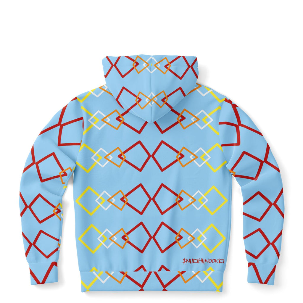 $NiieihiiNookei Athletic Zip-Up Hoodie - AOP