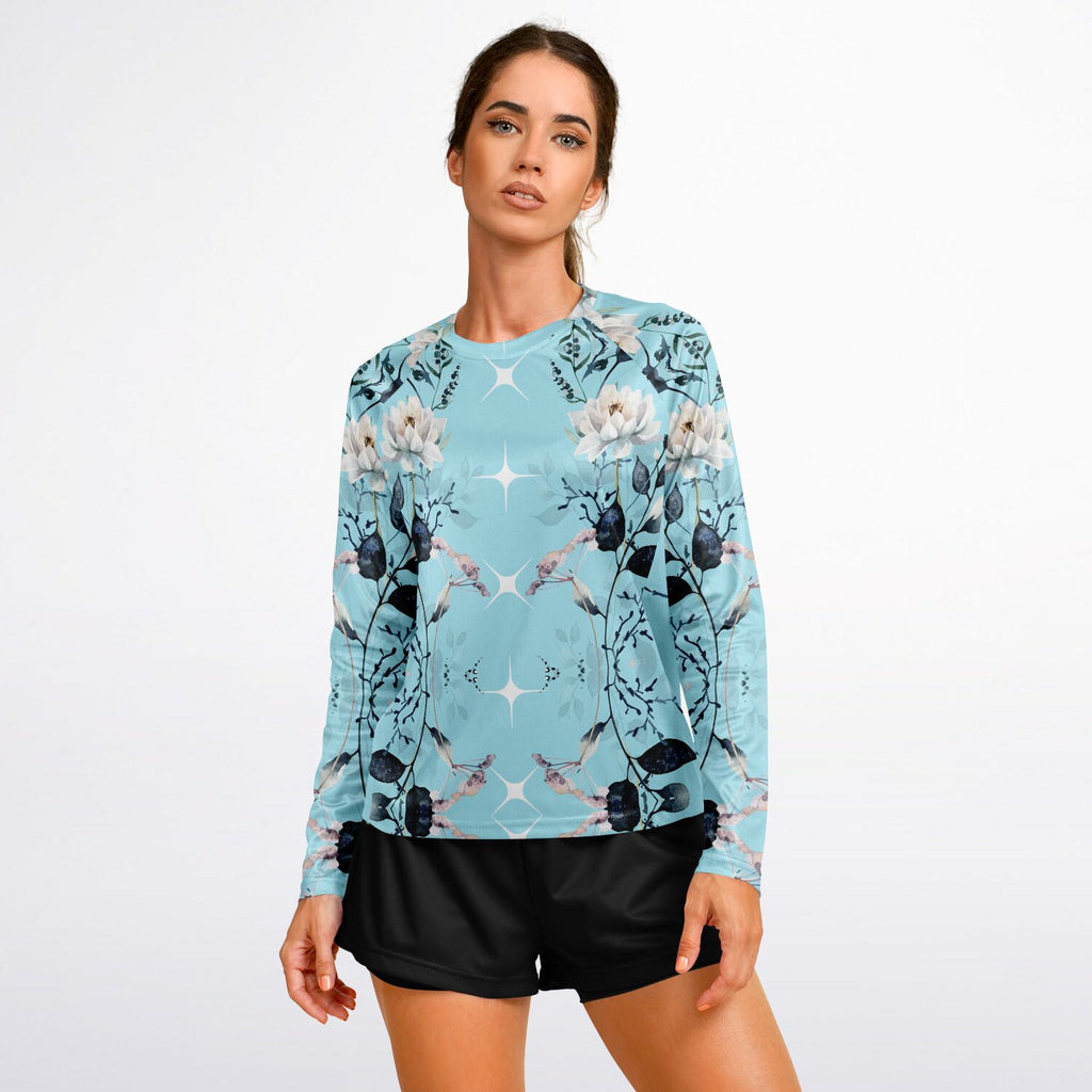 $NiieihiiNookei Women's Long Sleeve Performance Shirt - AOP
