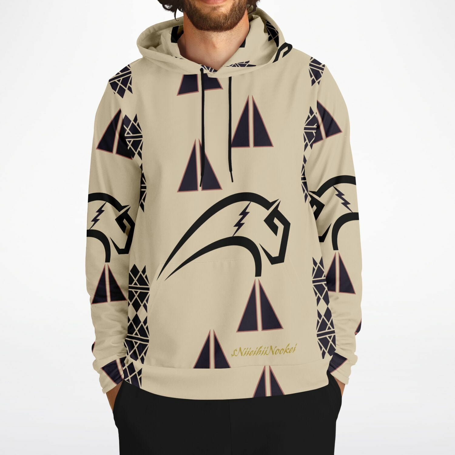 $NiieihiiNookei Athletic Hoodie - AOP