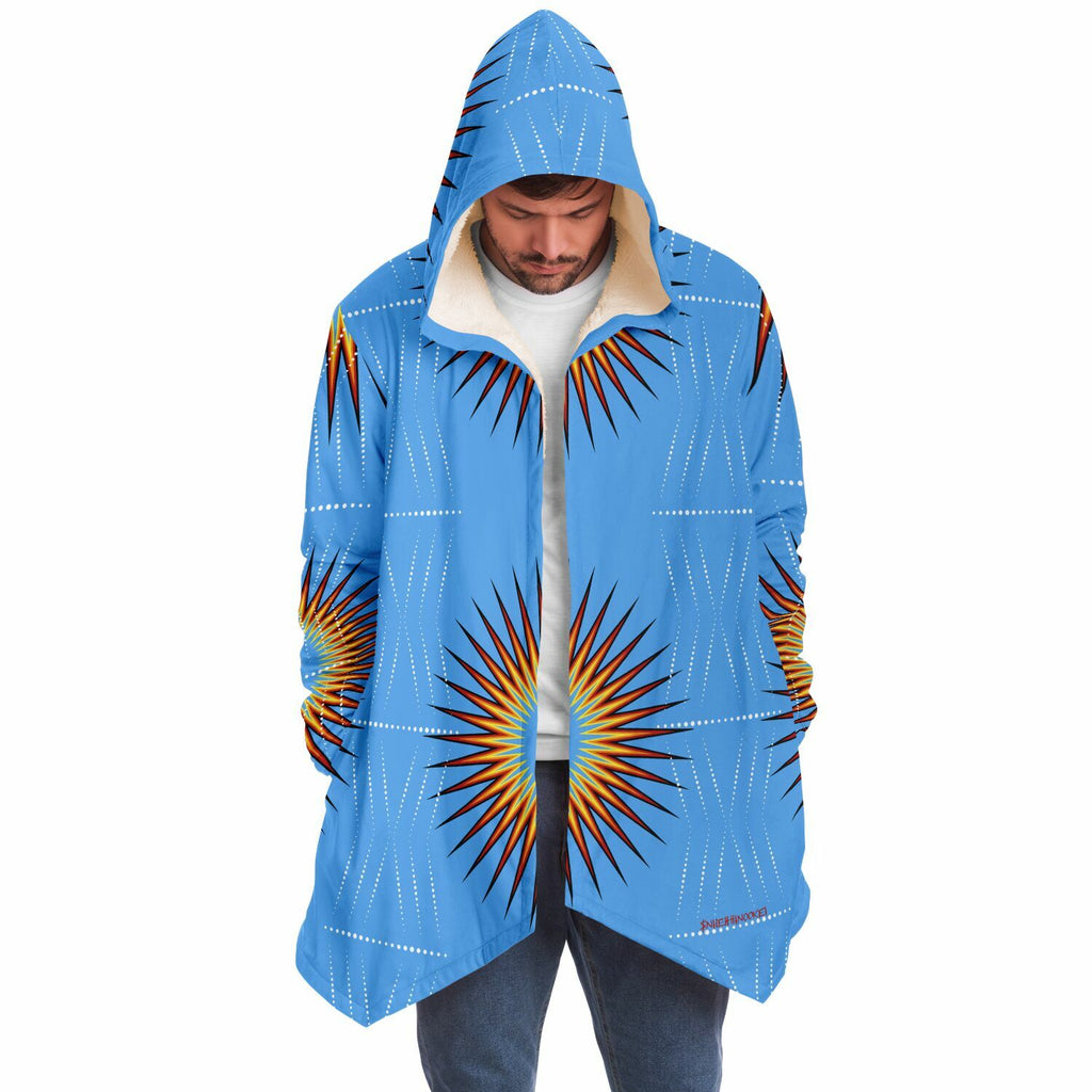 $NiieihiiNookei Microfleece Cloak - AOP