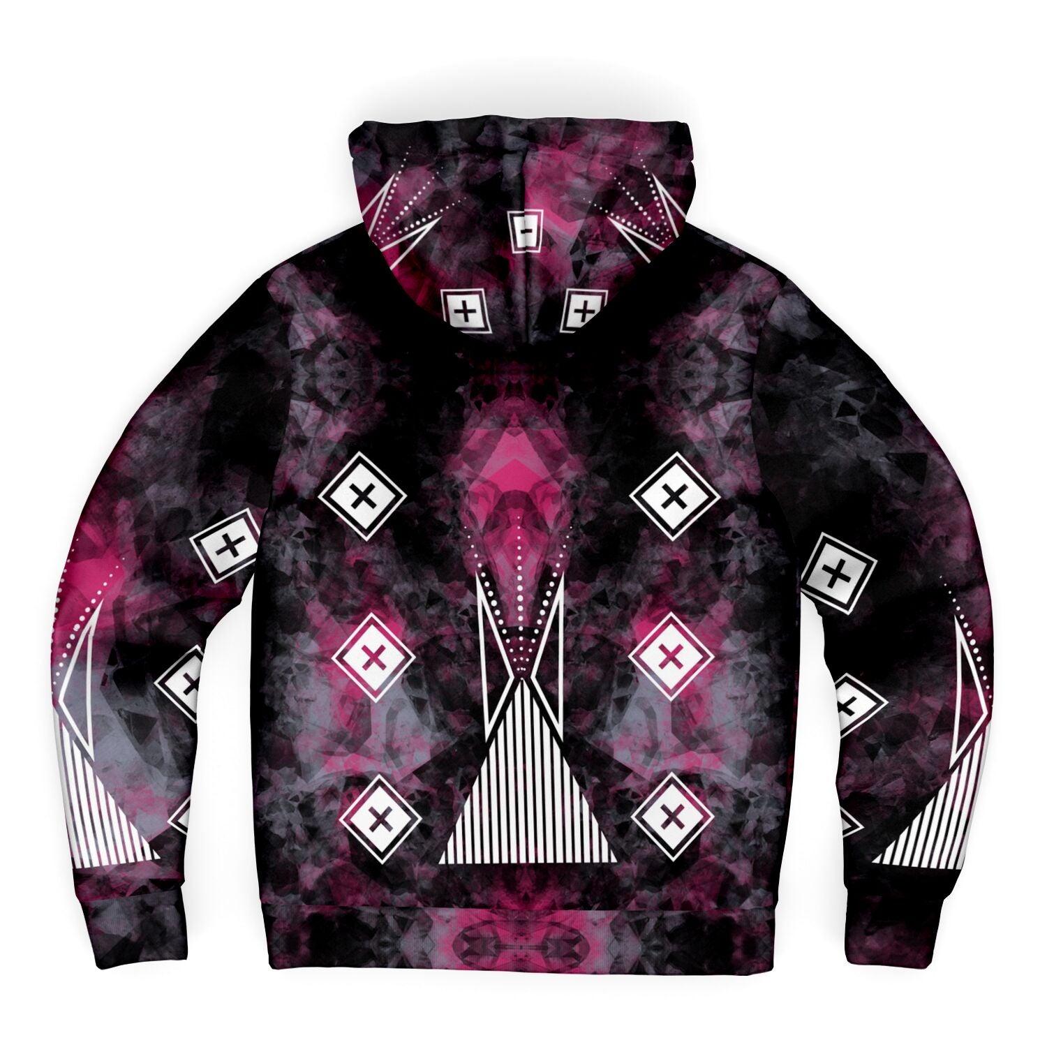 $NiieihiiNookei Microfleece Ziphoodie - AOP