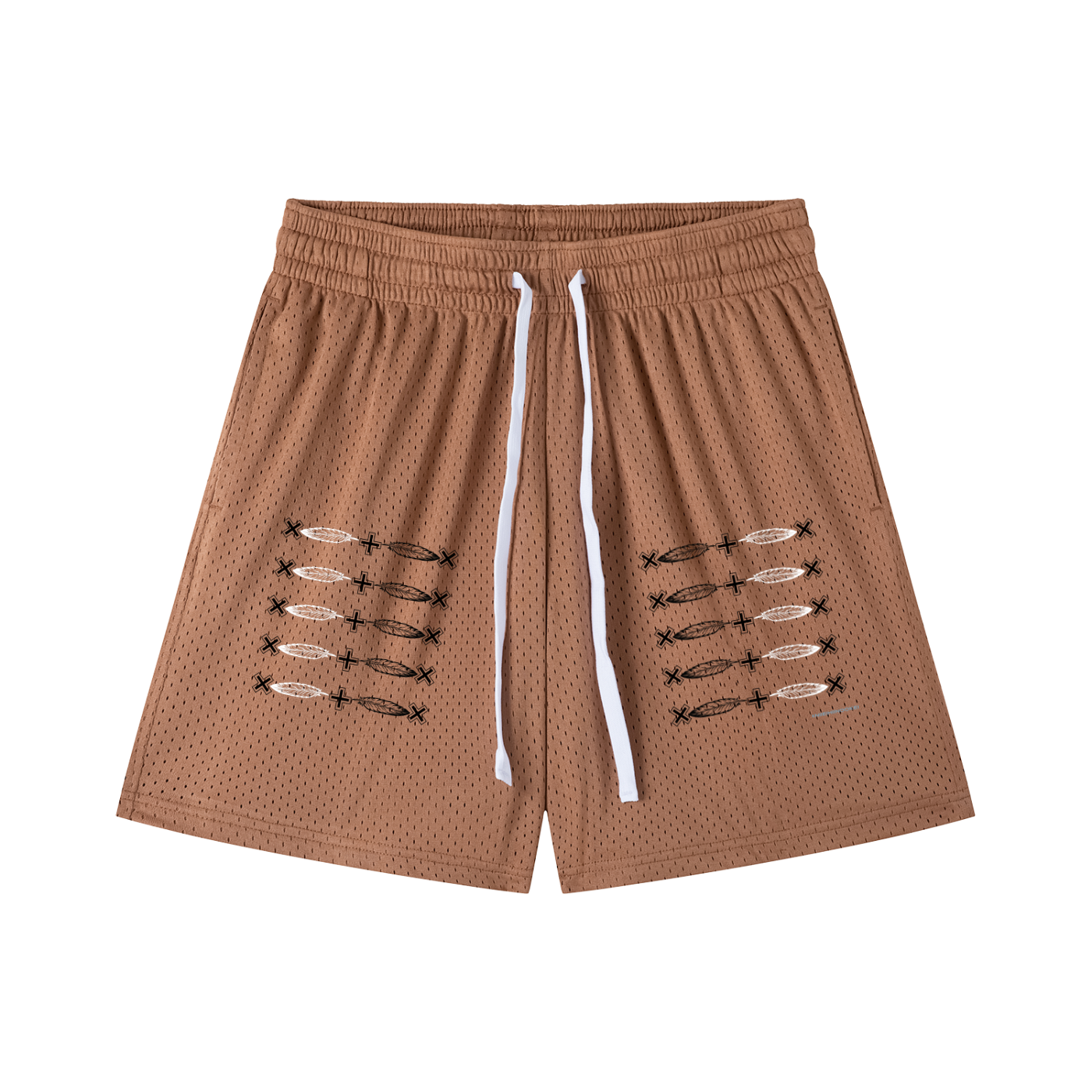 $NiieihiiNookeiMesh Drawstring Shorts