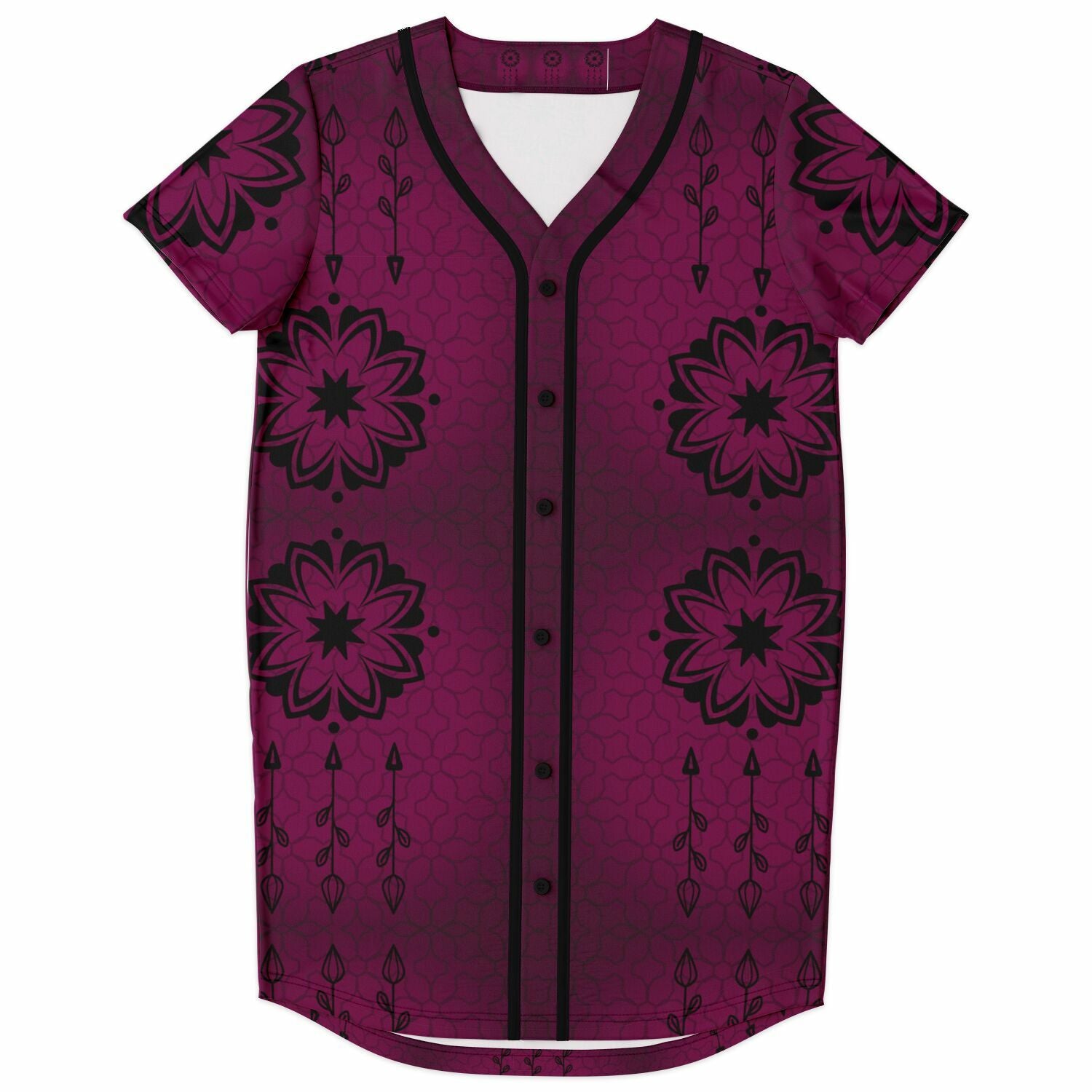 $NiieihiiNookei Baseball Jersey Dress - AOP