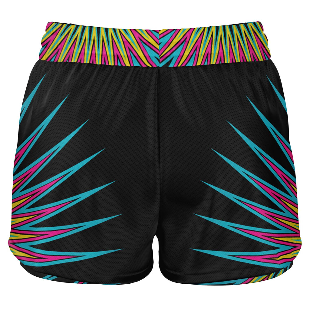 $NiieihiiNookei Women's 2-in-1 Shorts - AOP