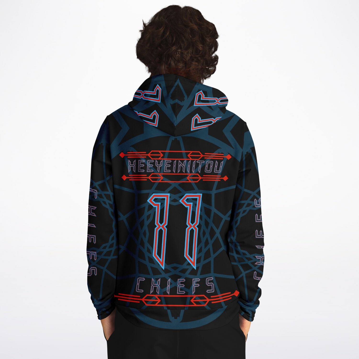 $NiieihiiNookei Athletic Hoodie - AOP