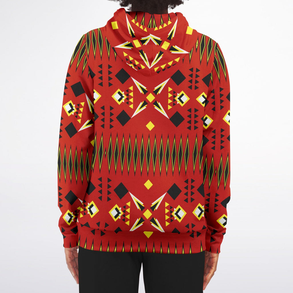 $NiieihiiNookei Athletic Zip-Up Hoodie - AOP