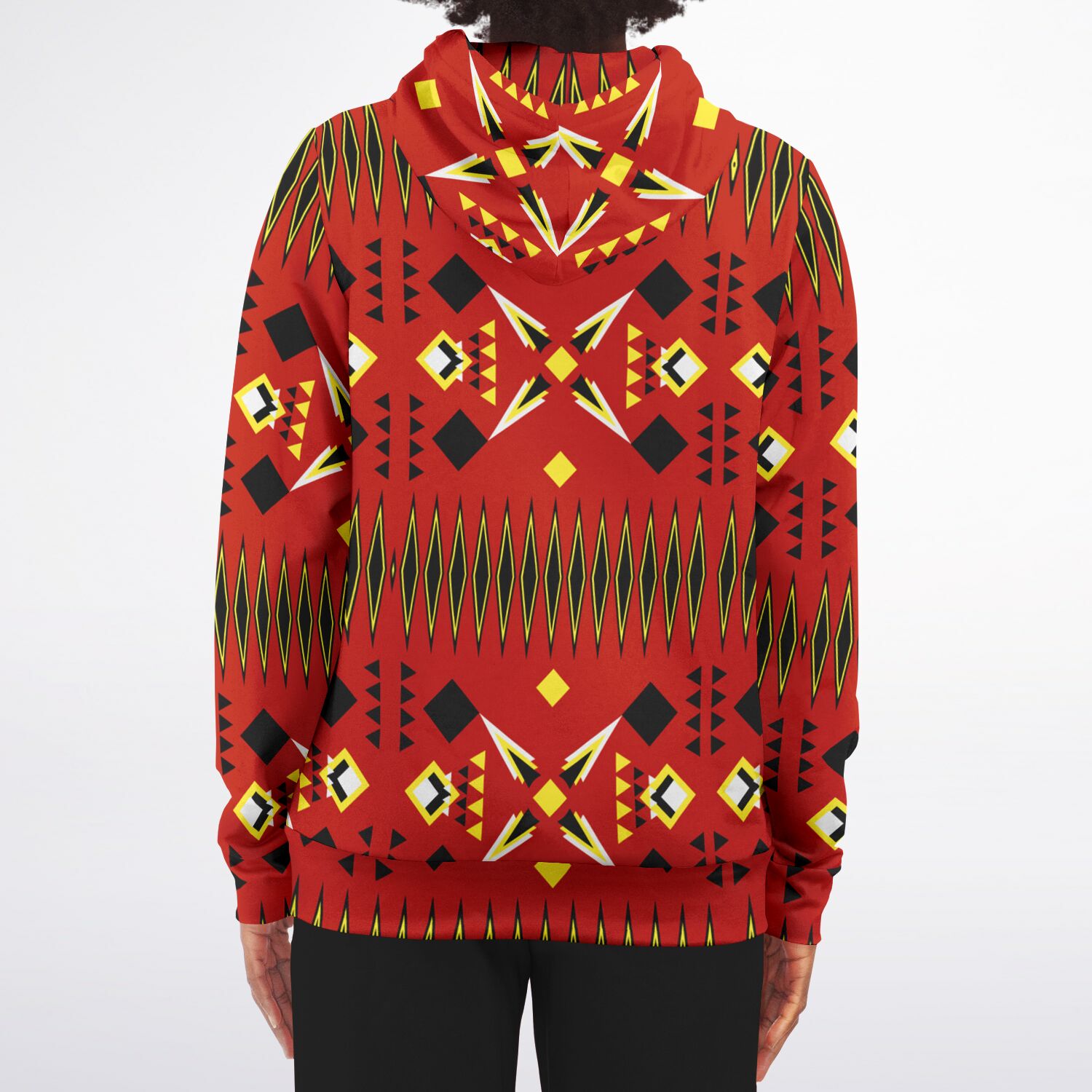$NiieihiiNookei Athletic Zip-Up Hoodie - AOP