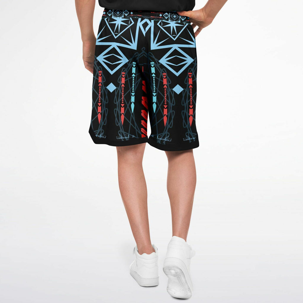 $NiieihiiNookei Basketball Short Rib - AOP
