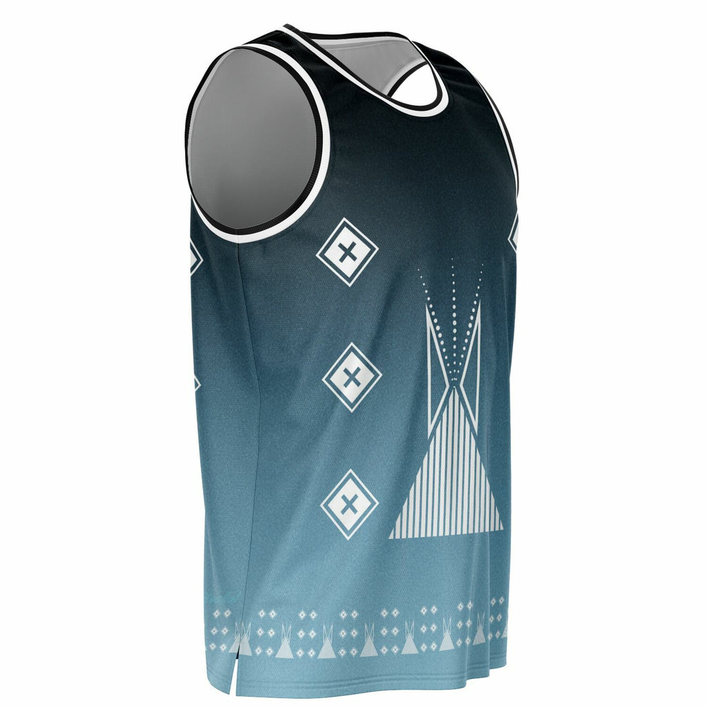 $NiieihiiNookei Basketball Jersey Rib - AOP