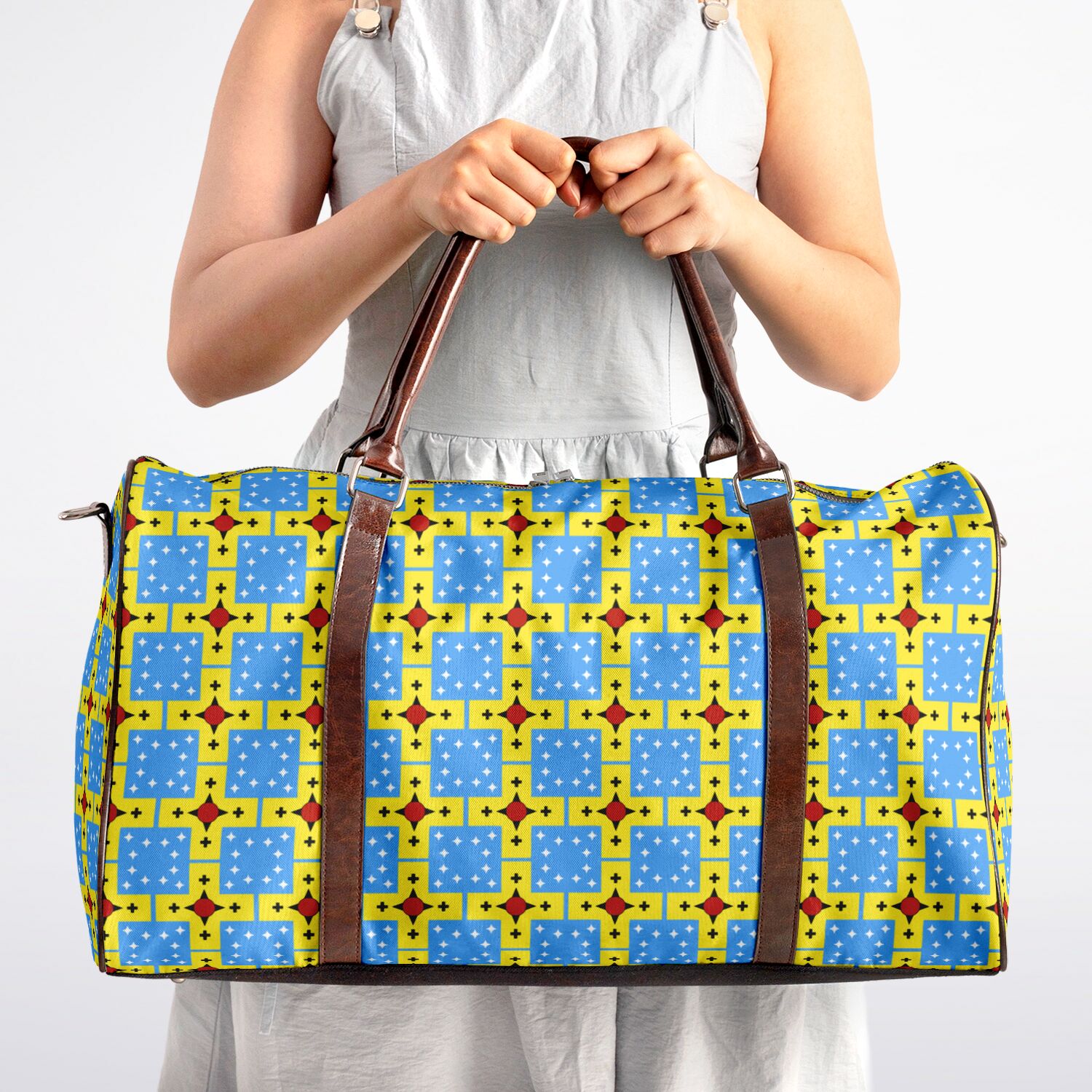 $NiieihiiNookei Urban Voyager Duffel Bag - AOP