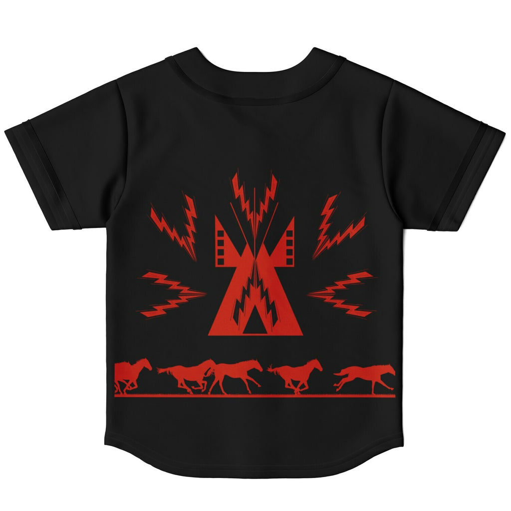 $NiieihiiNookei Kids Baseball Jersey - AOP