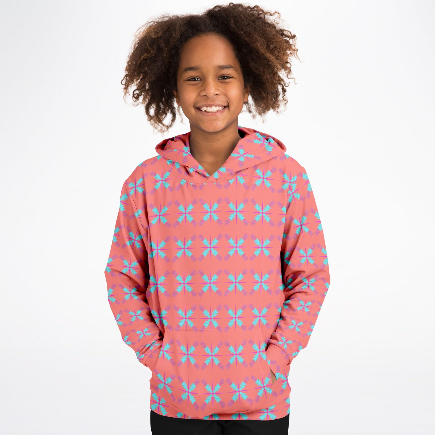 $NiieihiiNookei Fashion Kids Hoodie - AOP