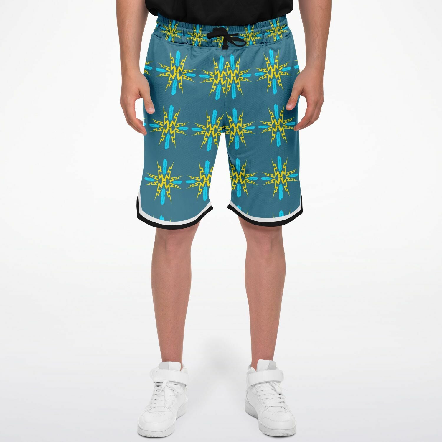 $NiieihiiNookei Basketball Short Rib - AOP