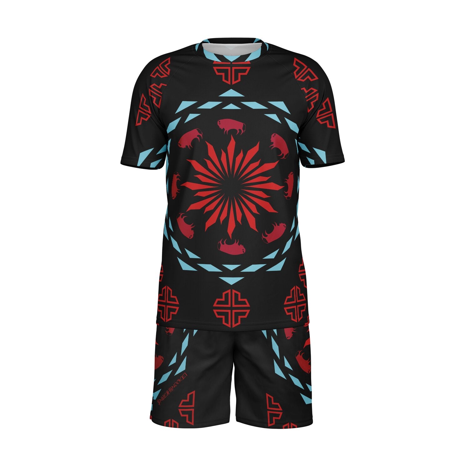 $NiieihiiNookei Men's Athletic Set - AOP