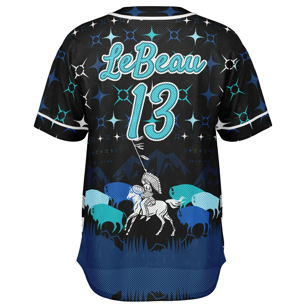 #13 Lebeau Premium Baseball Jersey - AOP