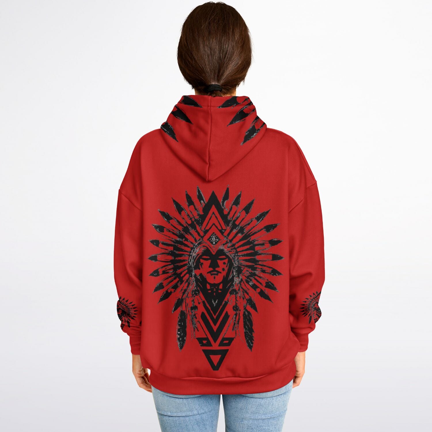 $NiieihiiNookei Heavyweight Oversized Hoodie - AOP
