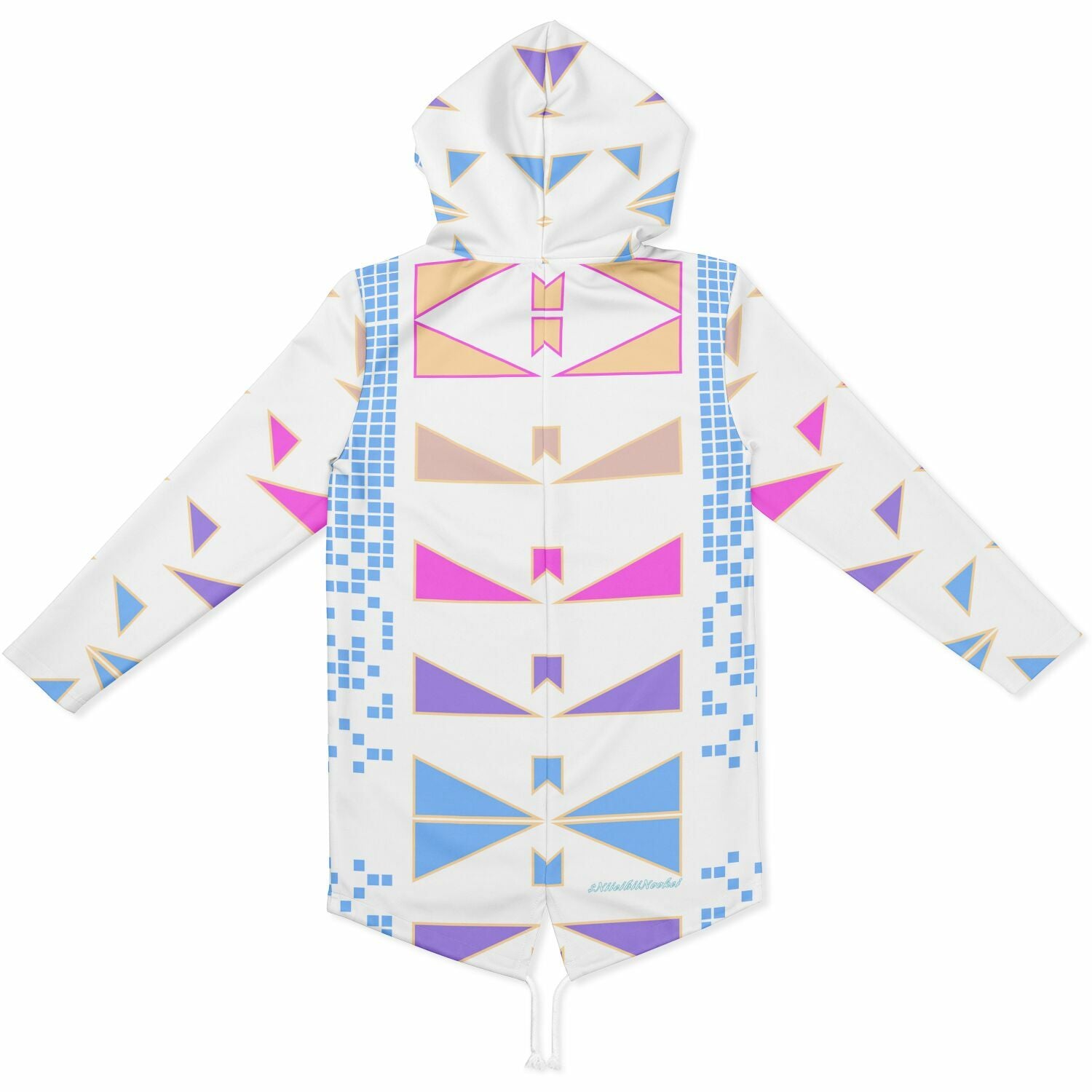 $NiieihiiNookei Athletic Elongated Hoodie - AOP