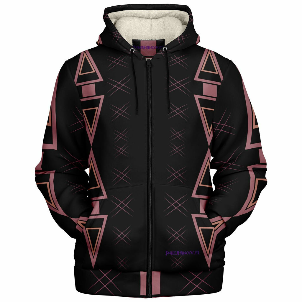 $NiieihiiNookei Microfleece Ziphoodie - AOP