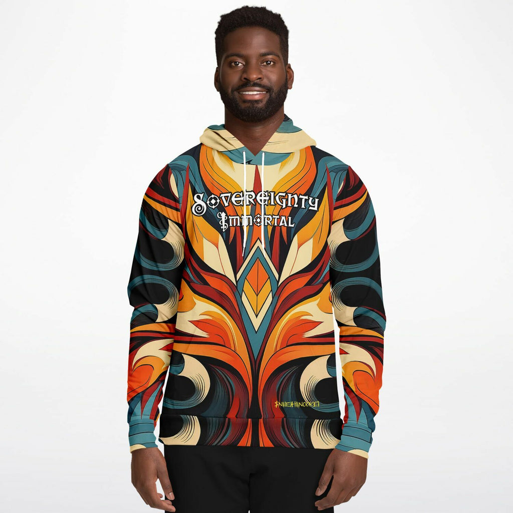 $NiieihiiNookei Sovereignty Immortal Athletic Hoodie - AOP