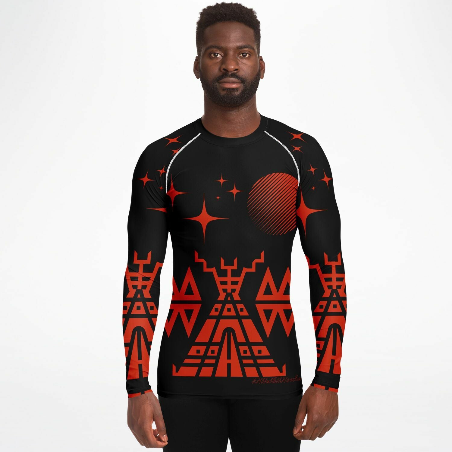 $NiieihiiNookei Men's Rashguard - AOP