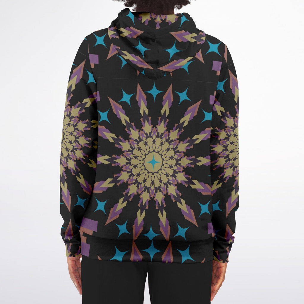 $NiieihiiNookei Athletic Zip-Up Hoodie - AOP